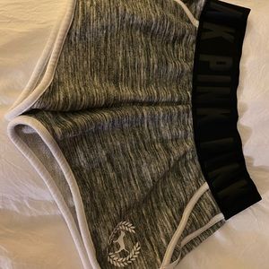 Pink athletic shorts